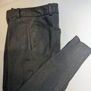 The limited Exact Stretch Size 4 Gray Straight Leg Dress Pants